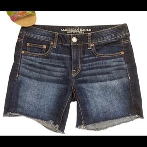 American Eagle Raw Hem Shorts